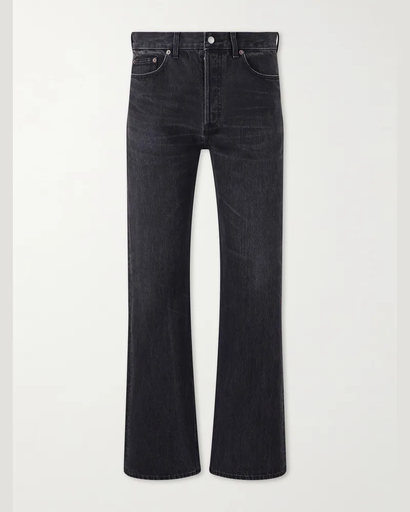 Totême Straight-Leg Jeans Black