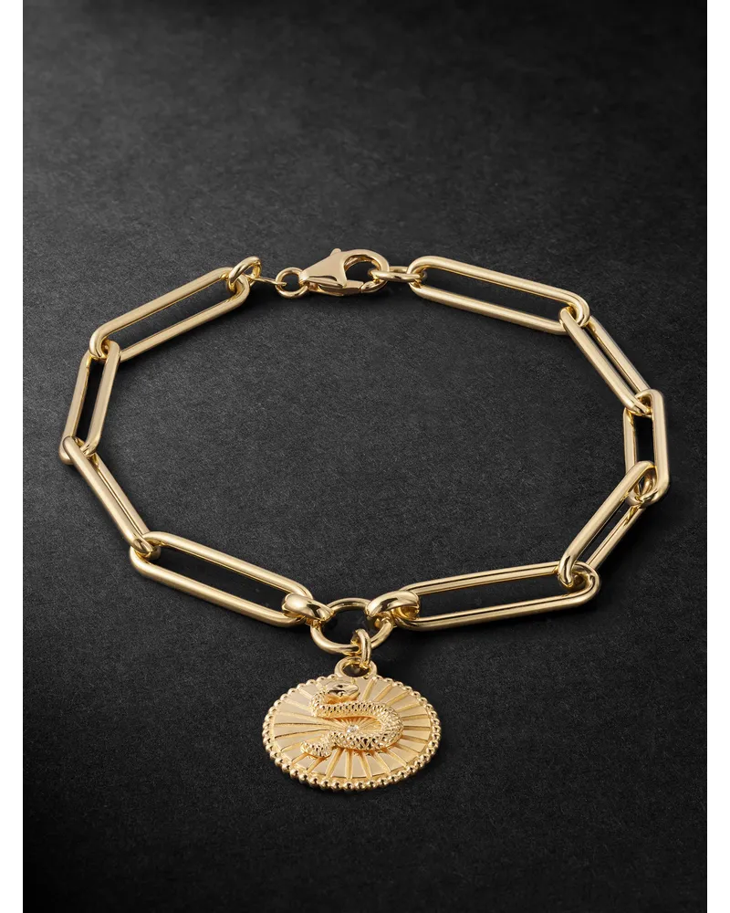 FOUNDRAE Wholeness Armband aus Gold mit Diamant Gold