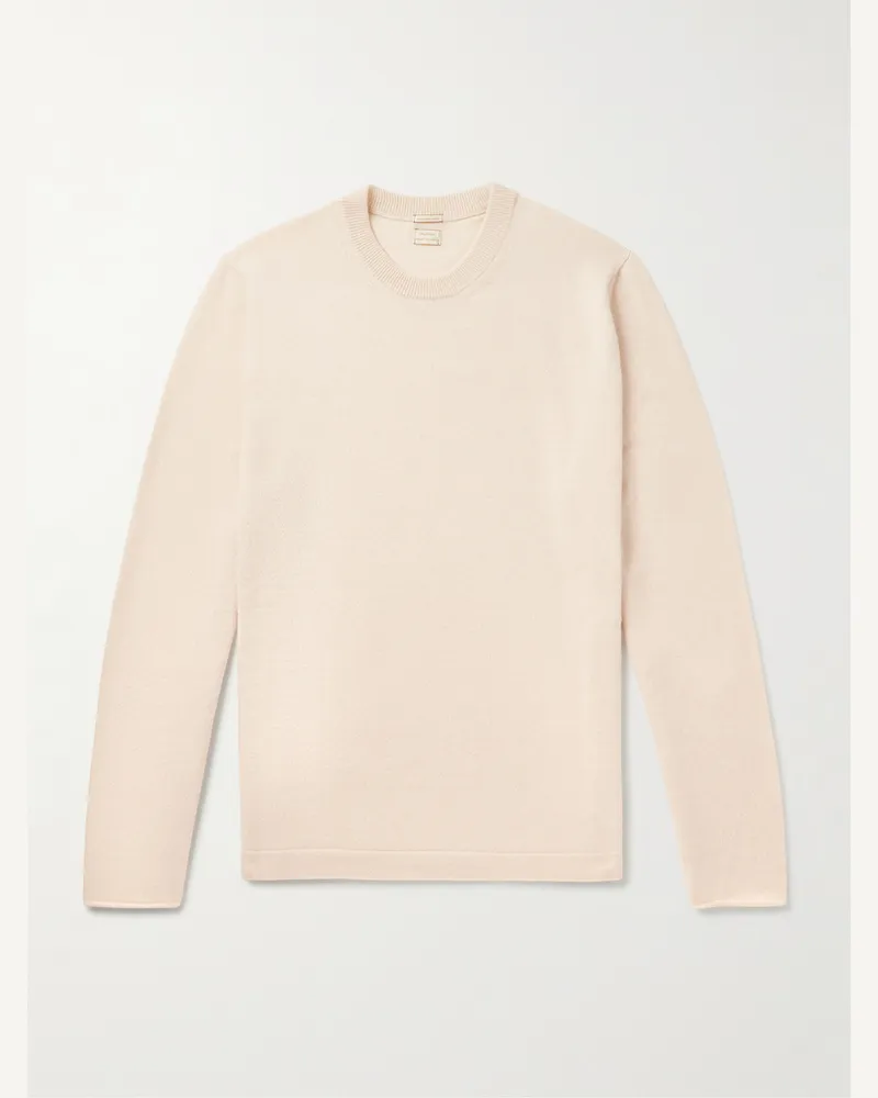 Massimo Alba Cashmere T-Shirt Neutrals