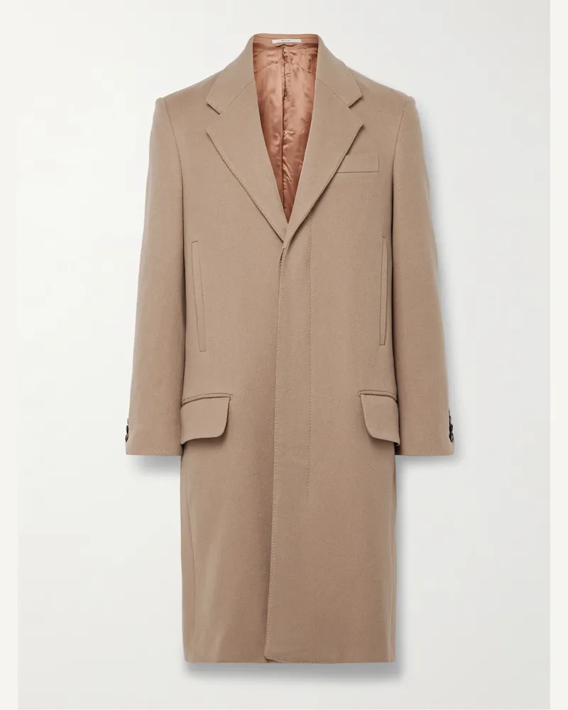 Gabriela Hearst Slade Recycled-Cashmere Overcoat Neutrals