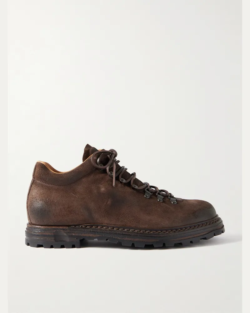 Officine Creative Italia Artik 004 Schnürschuhe aus Leder Braun
