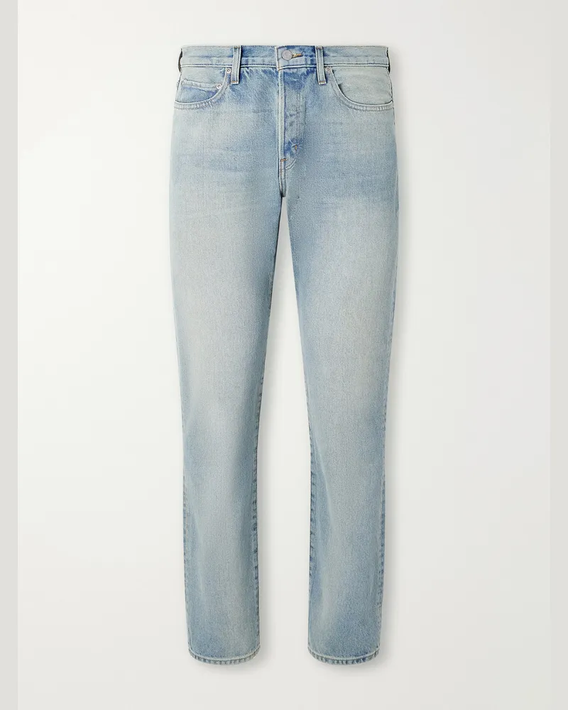 John Elliott + Co Straight-Leg Jeans Blue
