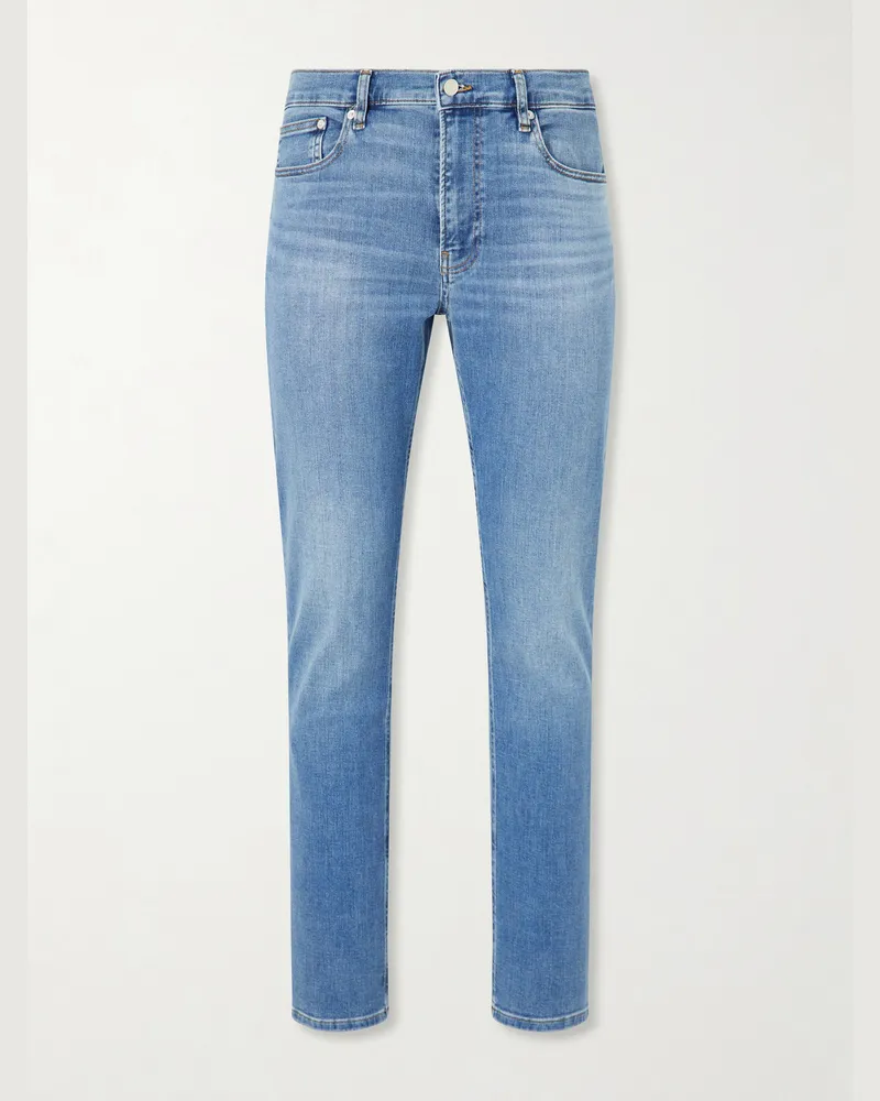 Frame Denim Modern Straight-Leg Jeans Blue