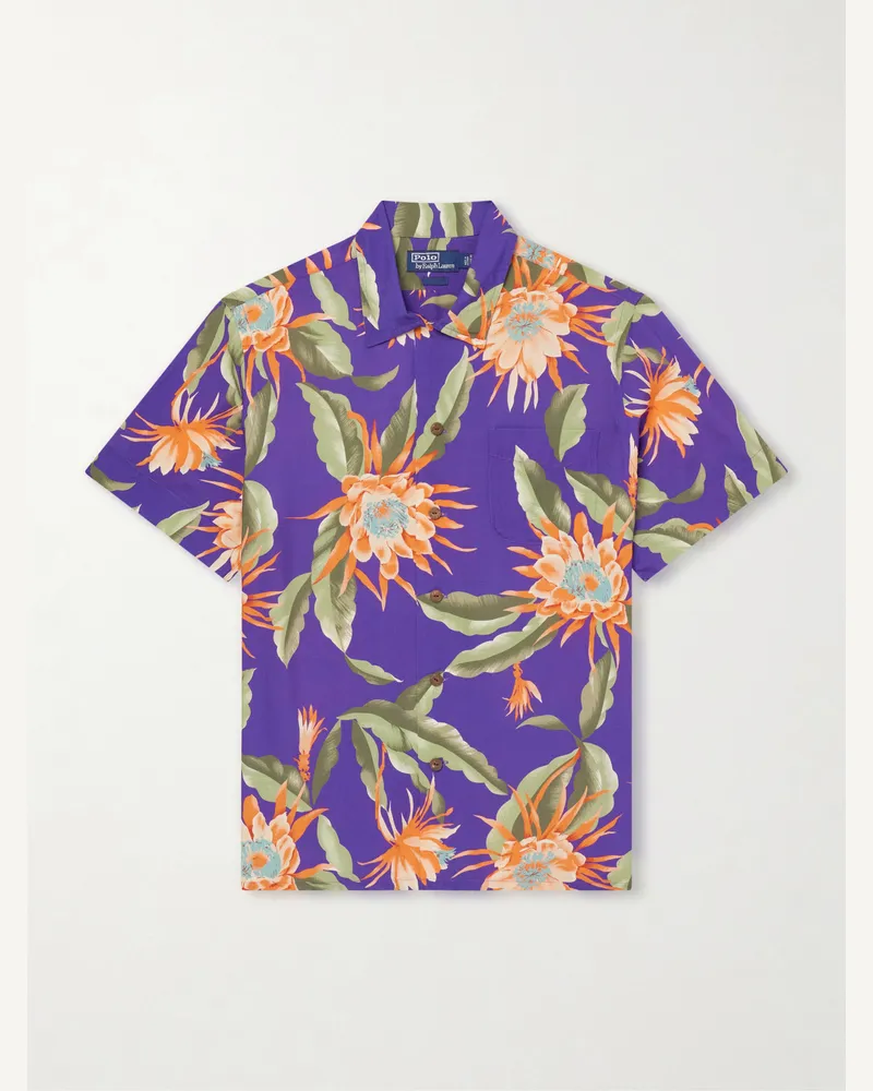 Ralph Lauren Printed Voile Shirt Blue