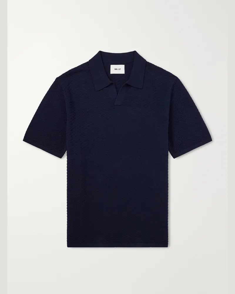 NN 07 Paul 60016 Cotton Polo Shirt Blue
