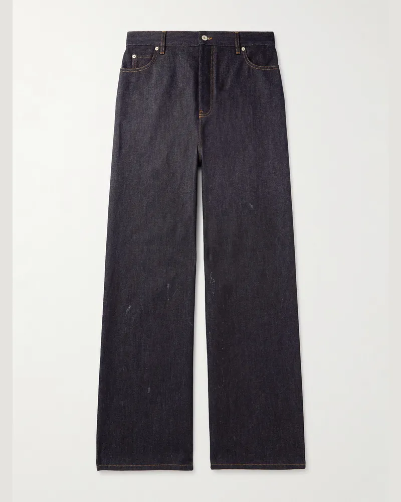 Loewe Wide-Leg Jeans Blue