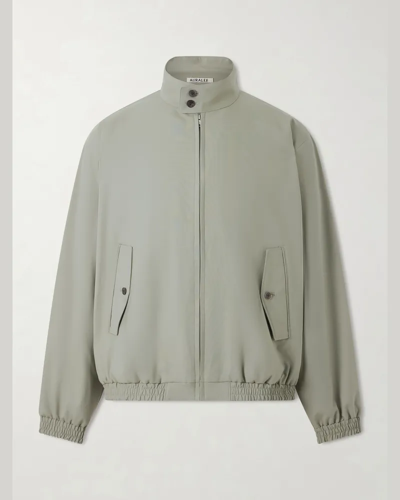 AURALEE Wool Blouson Green