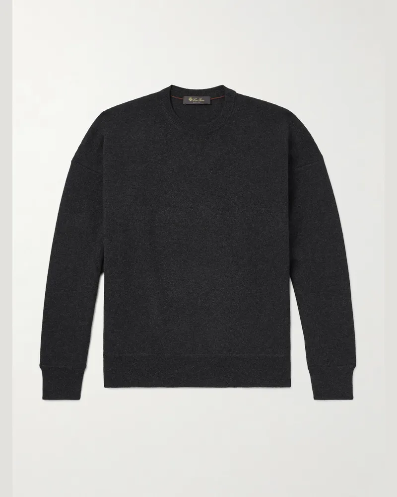 Loro Piana Ivrea Pullover aus Kaschmir Grau