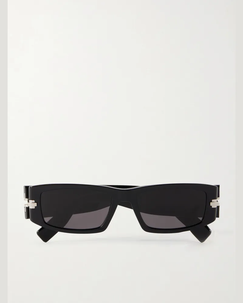 Dior Diorblacksuit Squared-Frame Acetate Sunglasses Black