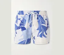 Rio Straight-Leg Mid-Length Printed Recycled Swim Shorts
