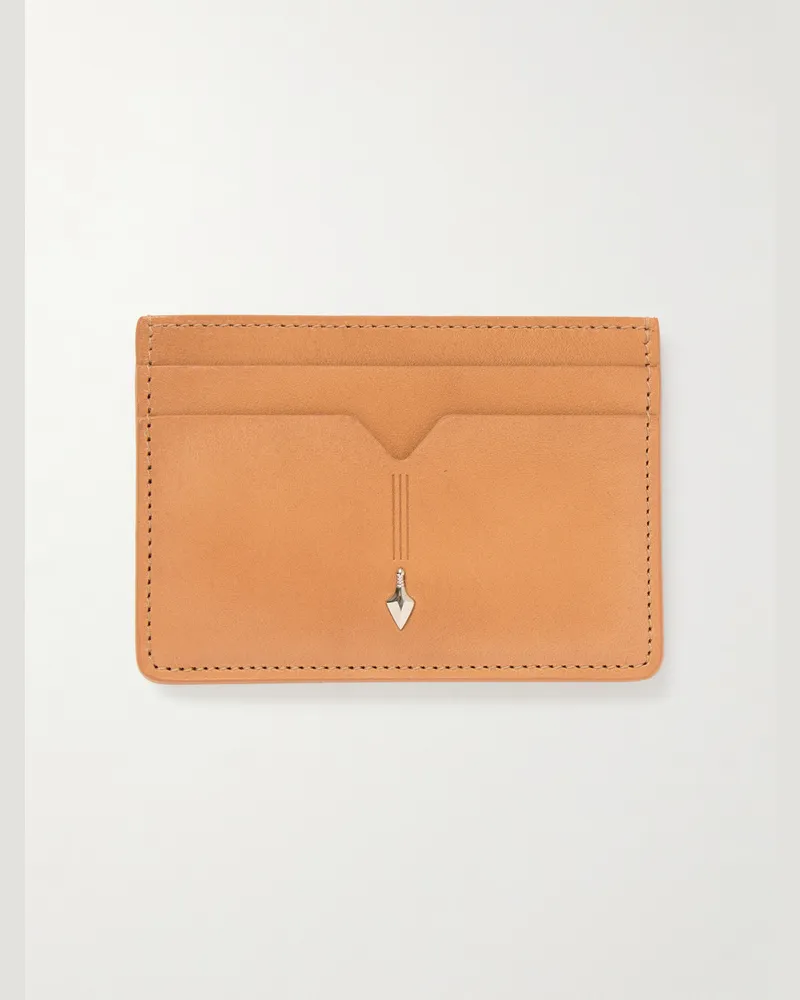 Jacques Marie Mage Theodore Leather Cardholder Brown