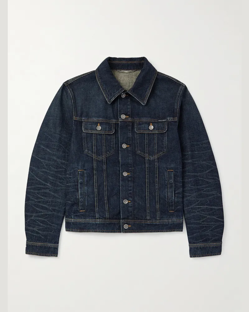 Dolce & Gabbana Denim Jacket Blue