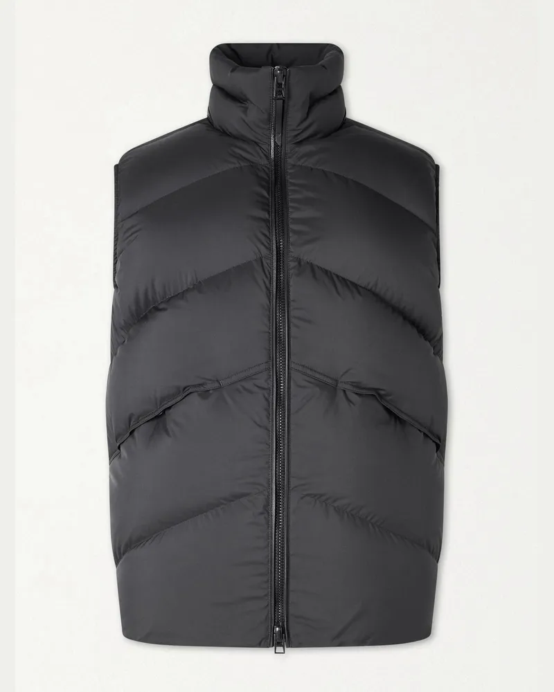 Tom Ford Quilted Shell Gilet Black