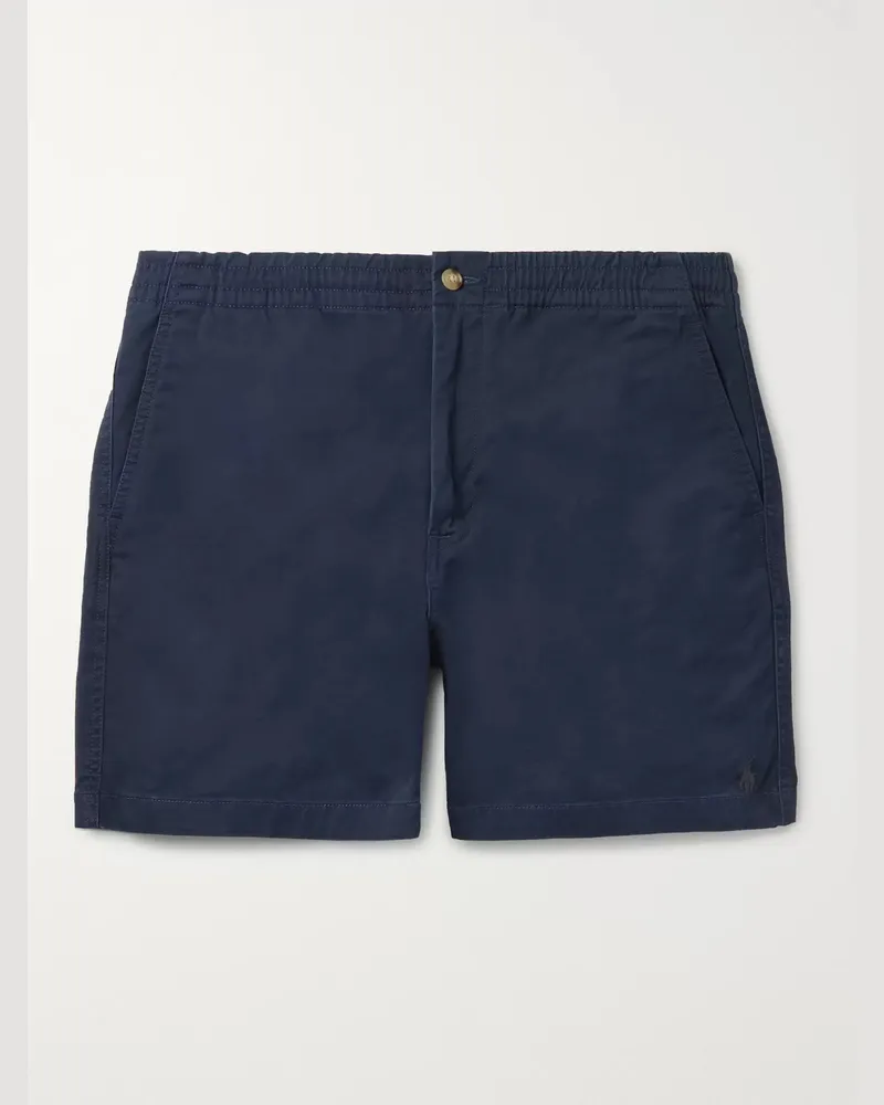 Ralph Lauren Stretch Cotton-Twill Shorts Blue