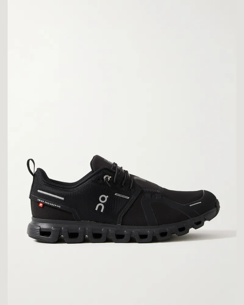 ON Cloud 6 WP Slip-s aus Stretch-Strick mit Gummibesatz Schwarz