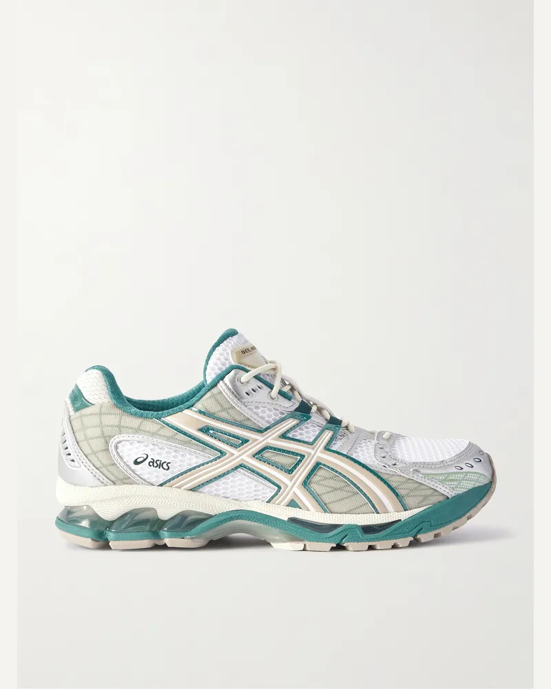 Asics GEL-NIMBUS 10.1 Sneakers aus Mesh und Ripstop mit Gummibesatz Weiß