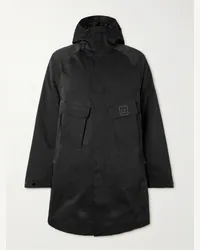 C.P. Company Metropolis Parka aus Shell mit Kapuze Schwarz