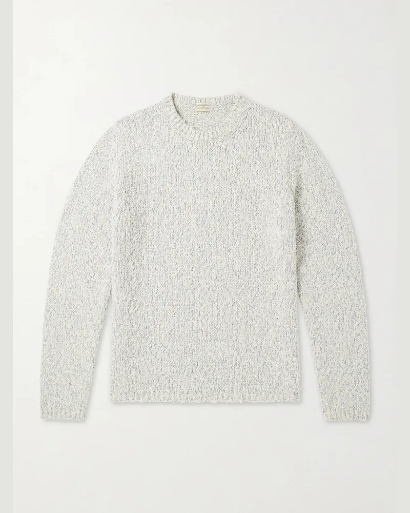 Massimo Alba Nicolas Cotton Sweater Gray