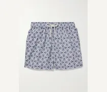 Rio Straight-Leg Mid-Length Recycled Swim Shorts