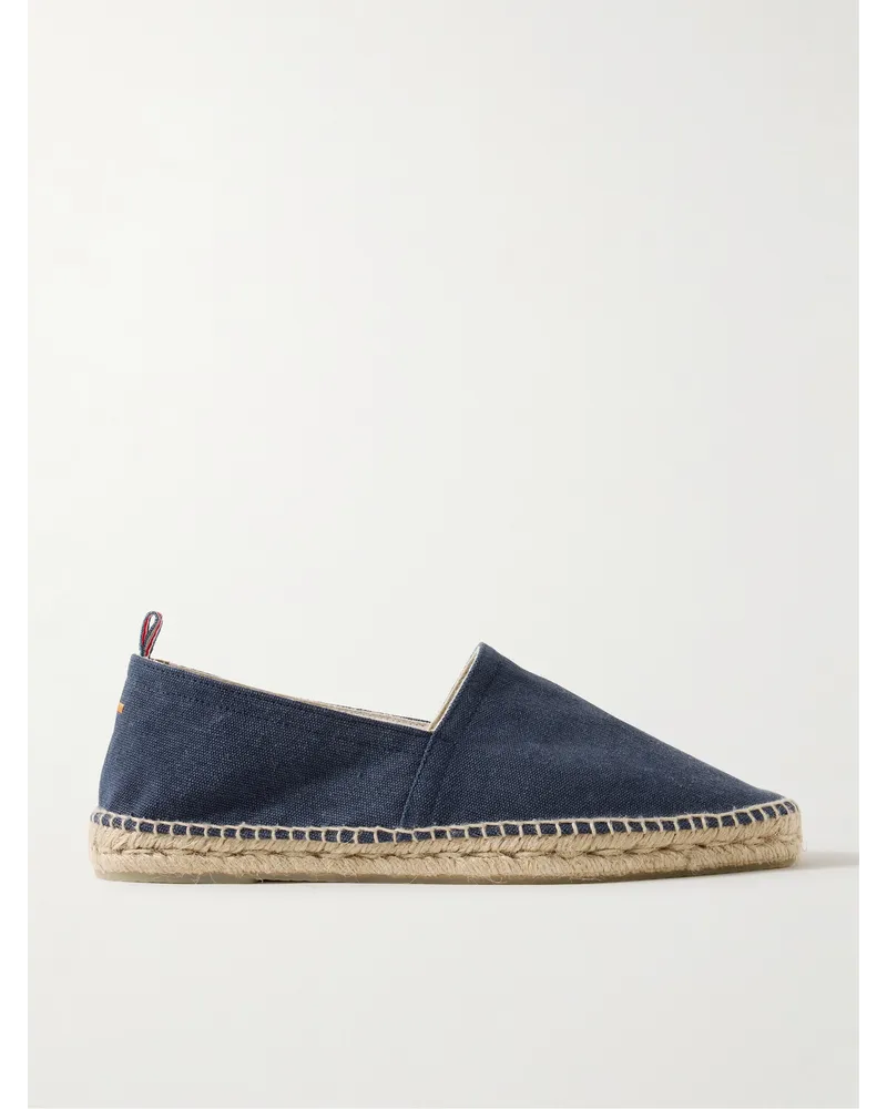 Castañer Pablo Espadrilles aus Canvas Blau