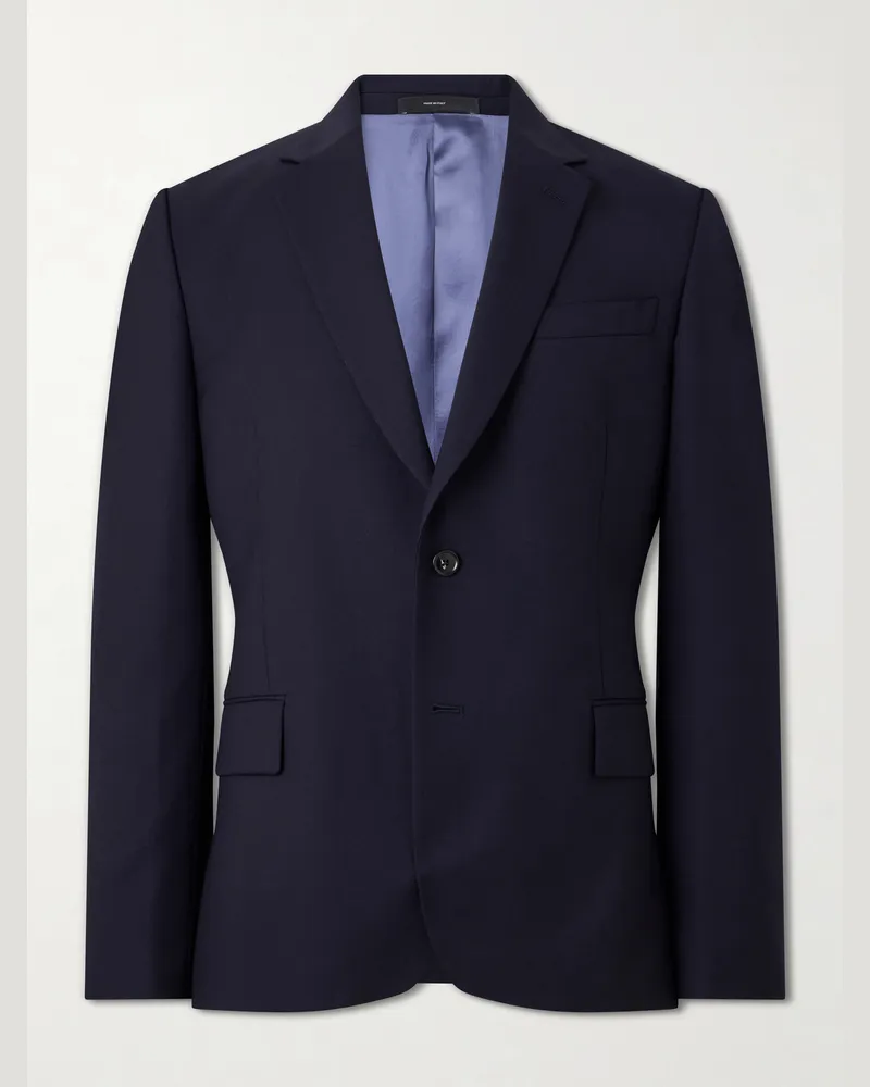 Paul Smith Wool-Twill Suit Jacket Blue