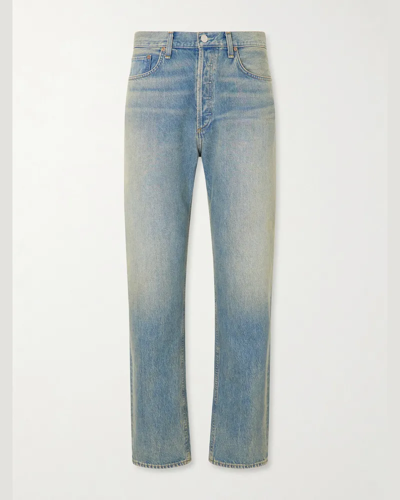 AGOLDE 90's Straight-Leg Jeans Blue