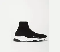 Speed Stretch-Knit Slip-On Sneakers