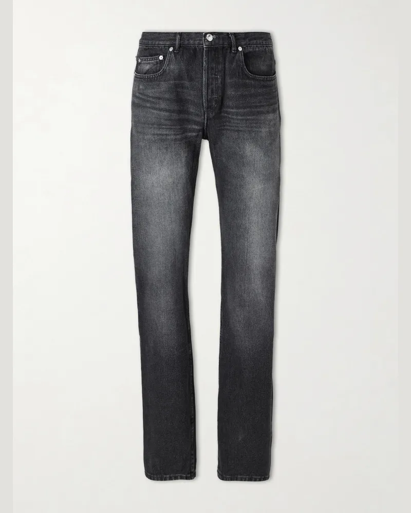 A.P.C. Rescue gerade geschnittene Jeans Schwarz