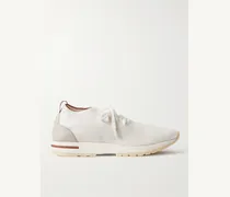 360 Flexy Sneakers aus Wish®-Wollstrick mit Lederbesatz