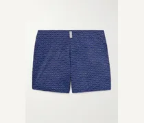 Menise Straight-Leg Mid-Length Printed Recycled Swim Shorts