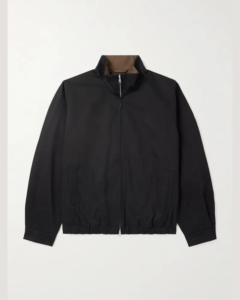 Our Legacy Jacke aus Baumwoll-Twill Schwarz