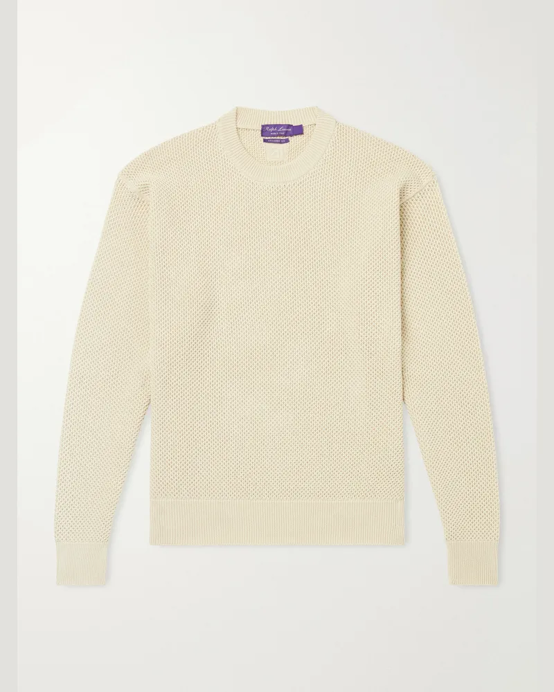 Ralph Lauren Cotton Sweater Gray