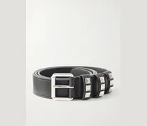3cm Rockstud Leather Belt