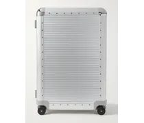 Bank Spinner Koffer aus Aluminium mit Gummibesatz, 76 cm