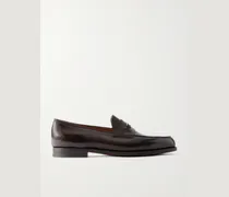 Lopez Loafers aus Leder mit Verzierung