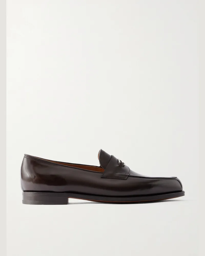 John Lobb Lopez Loafers aus Leder mit Verzierung Braun