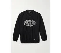 Sweatshirt aus „SHELTECH“-Material mit Logoprint