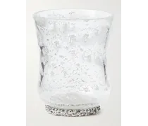 Schnapsglas aus Glas und Sterlingsilber