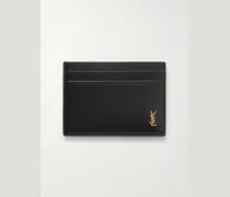 Logo-Embellished Leather Cardholder