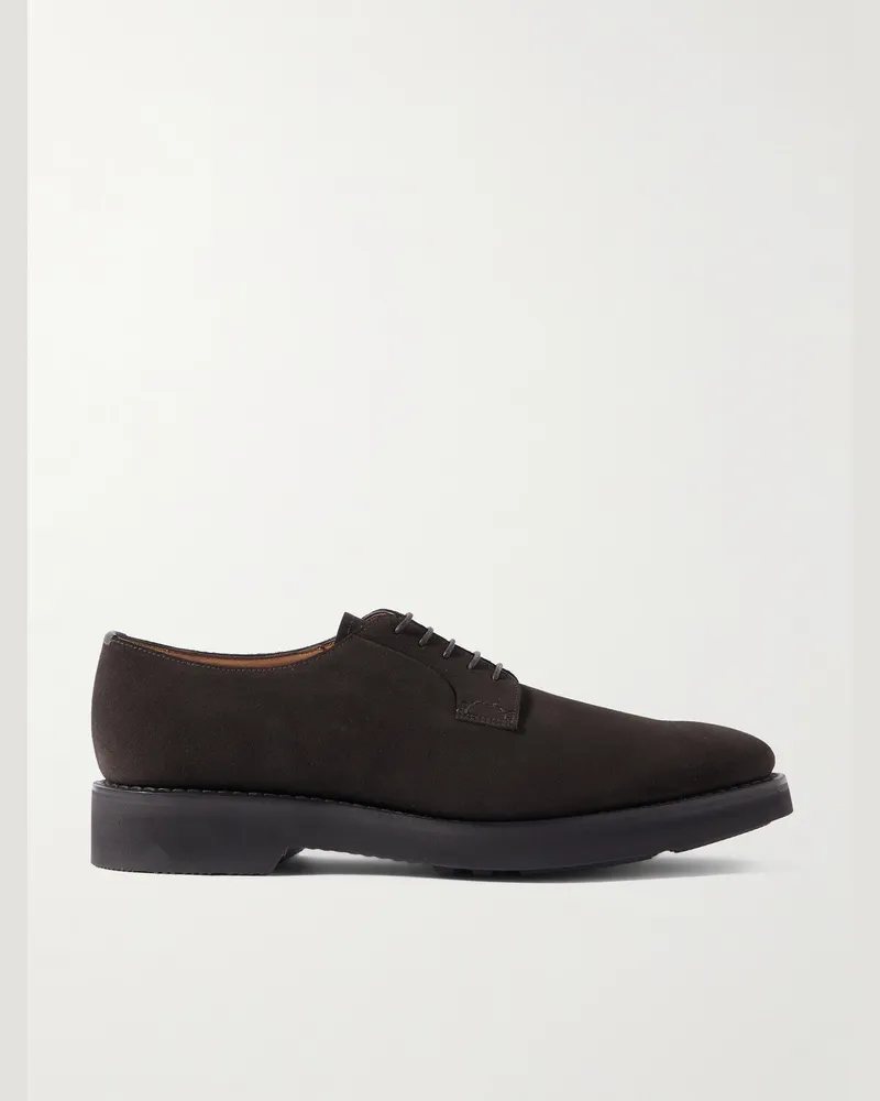 Church's Stratton I Derby-Schuhe aus Veloursleder Braun