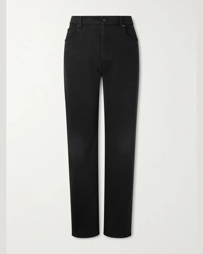 The Row Gerry gerade geschnittene Jeans Schwarz