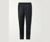 James Slim-Fit Wool-Flannel Drawstring Suit Trousers