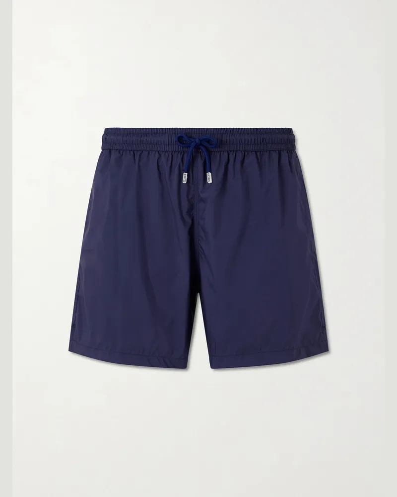 Fedeli Madeira Airstop Straight-Leg Swim Shorts Blue