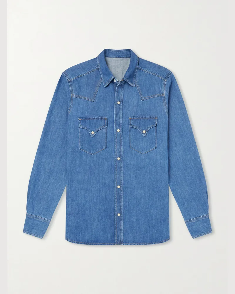Fortela Ntex Denim Shirt Blue