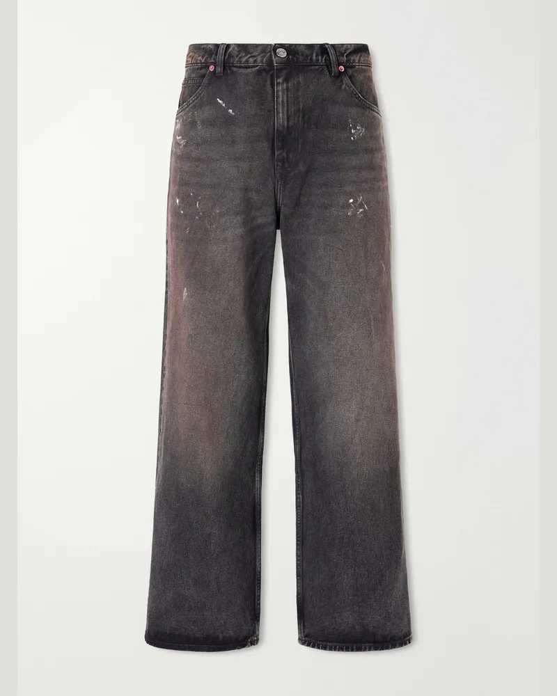 Our Legacy Vast Cut Wide-Leg Jeans Black