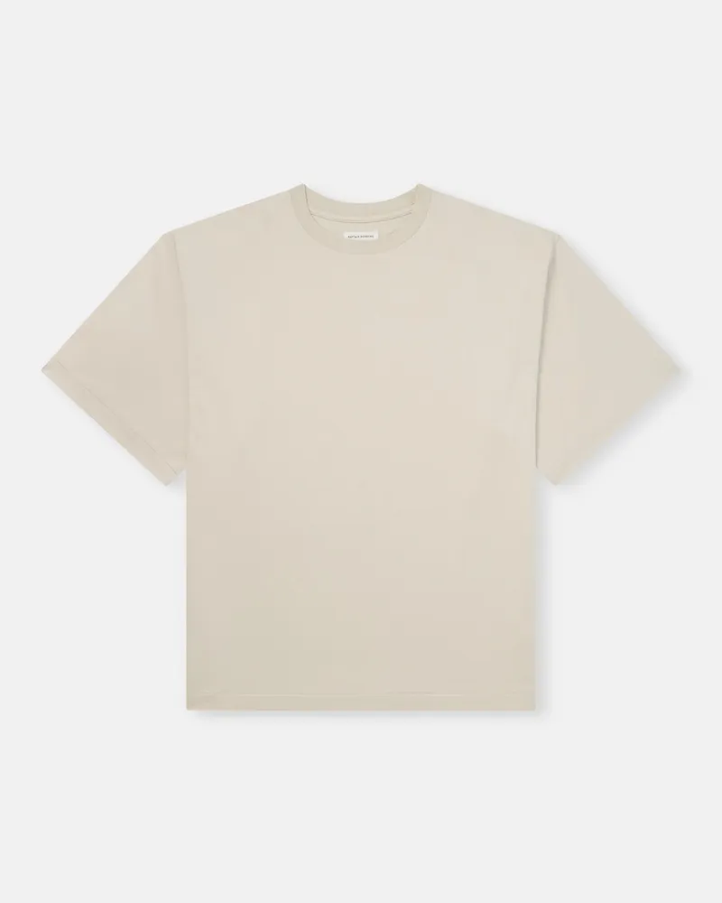 Kaptain Sunshine Tenjiku T-Shirt aus Suvin-Baumwoll-Jersey Neutral