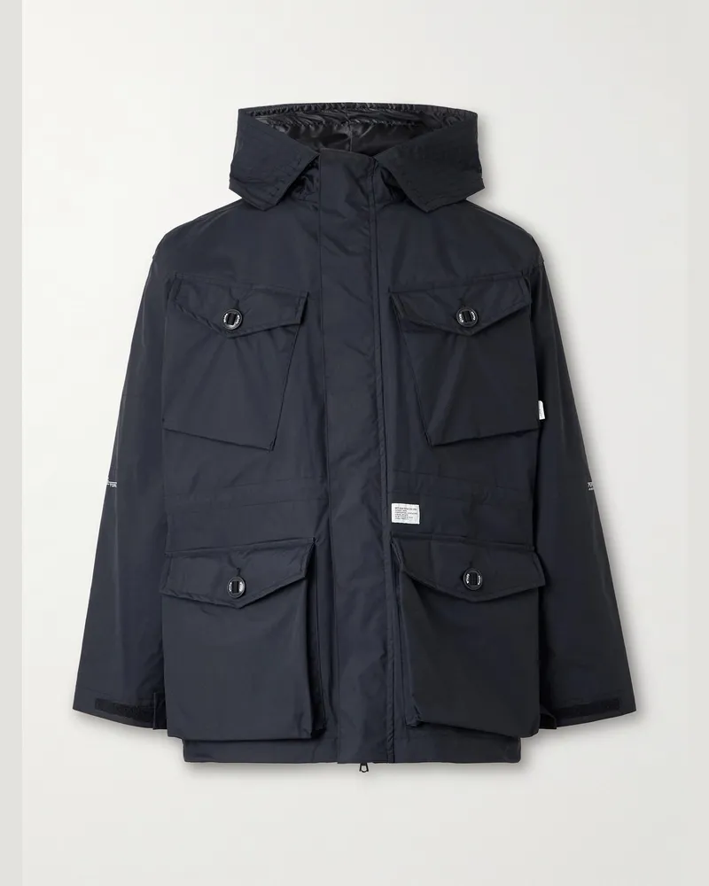 WTAPS 21st Parka aus PERTEX®-Material mit Kapuze Schwarz