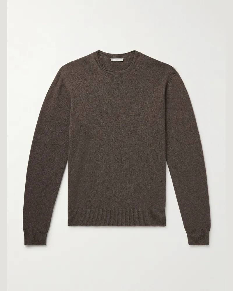 The Row Varly Pullover aus Kaschmir Braun