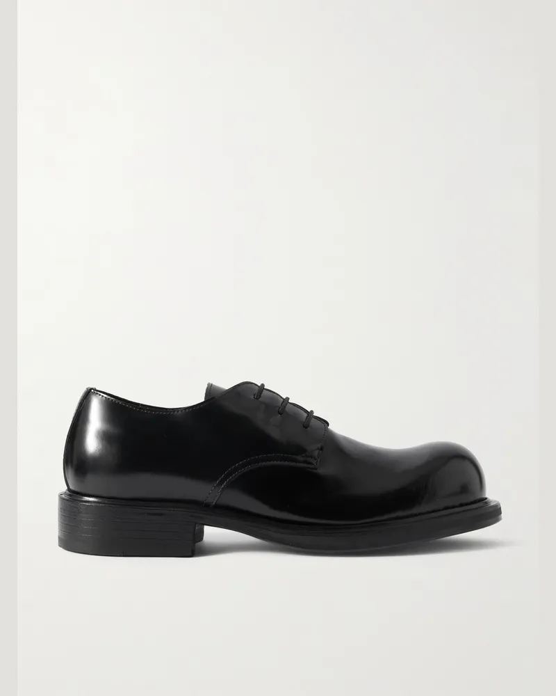 Acne Studios Derby-Schuhe aus Glanzleder Schwarz