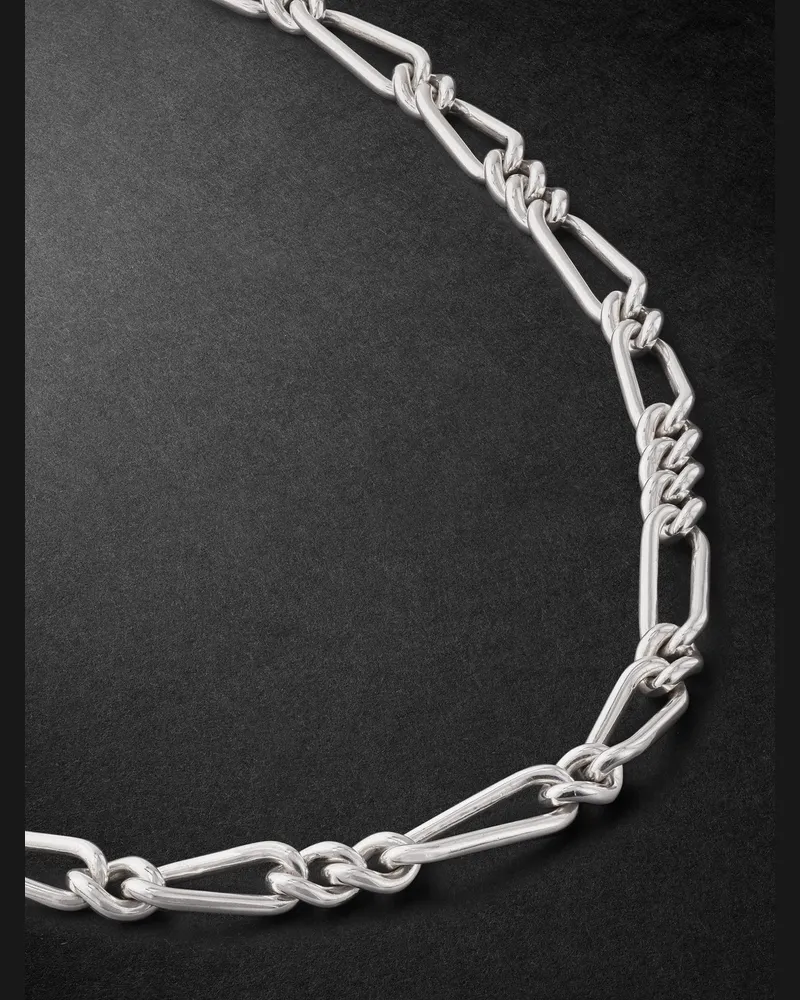 MAOR Unity Link Sterling Silver Necklace Silver